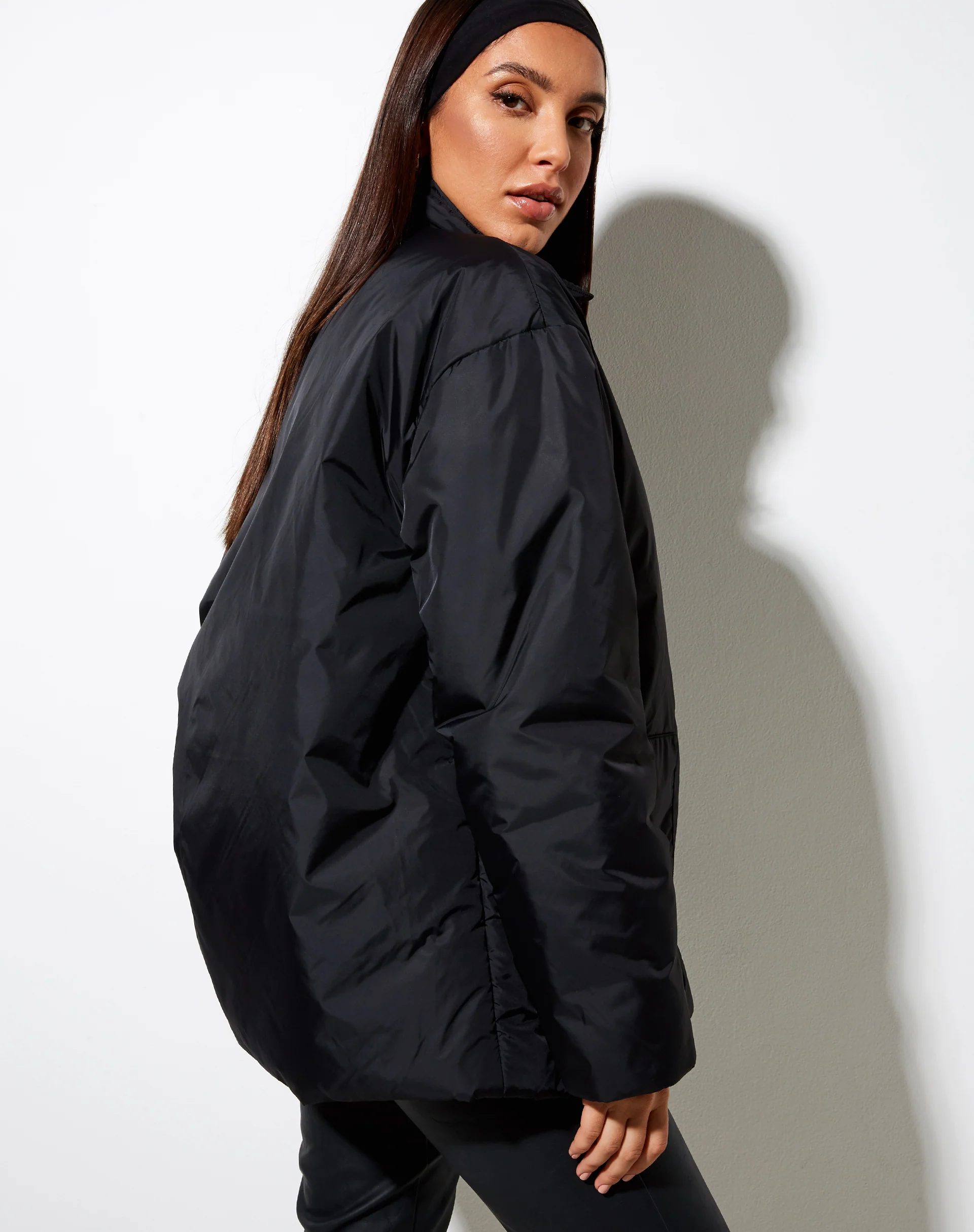 Nemal Jacket in Black 'Angel Energy' Label - Awmao