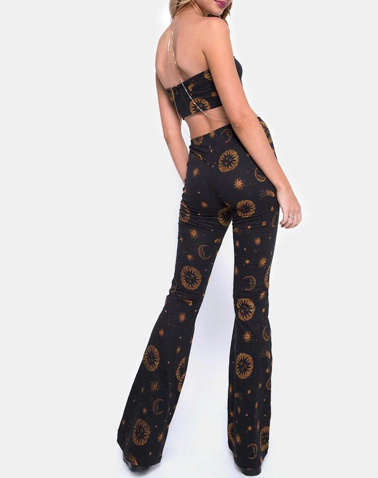 Jeevan Twinset in Celestial Black - Awmao