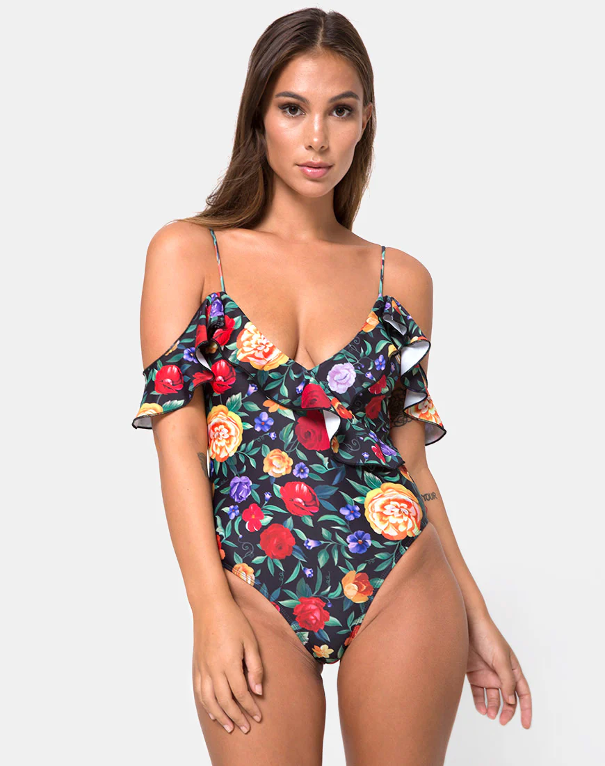 Keenan Swimsuit in Senorita Rose - Awmao