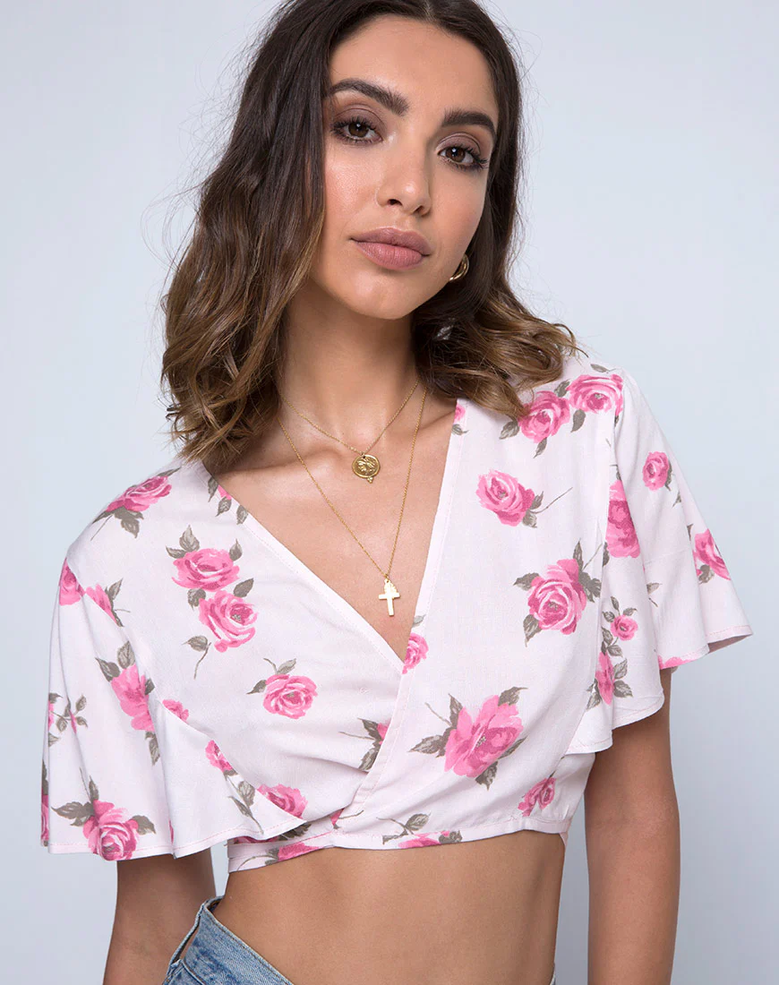 Giosty Blouse in Rose Blossom - Awmao