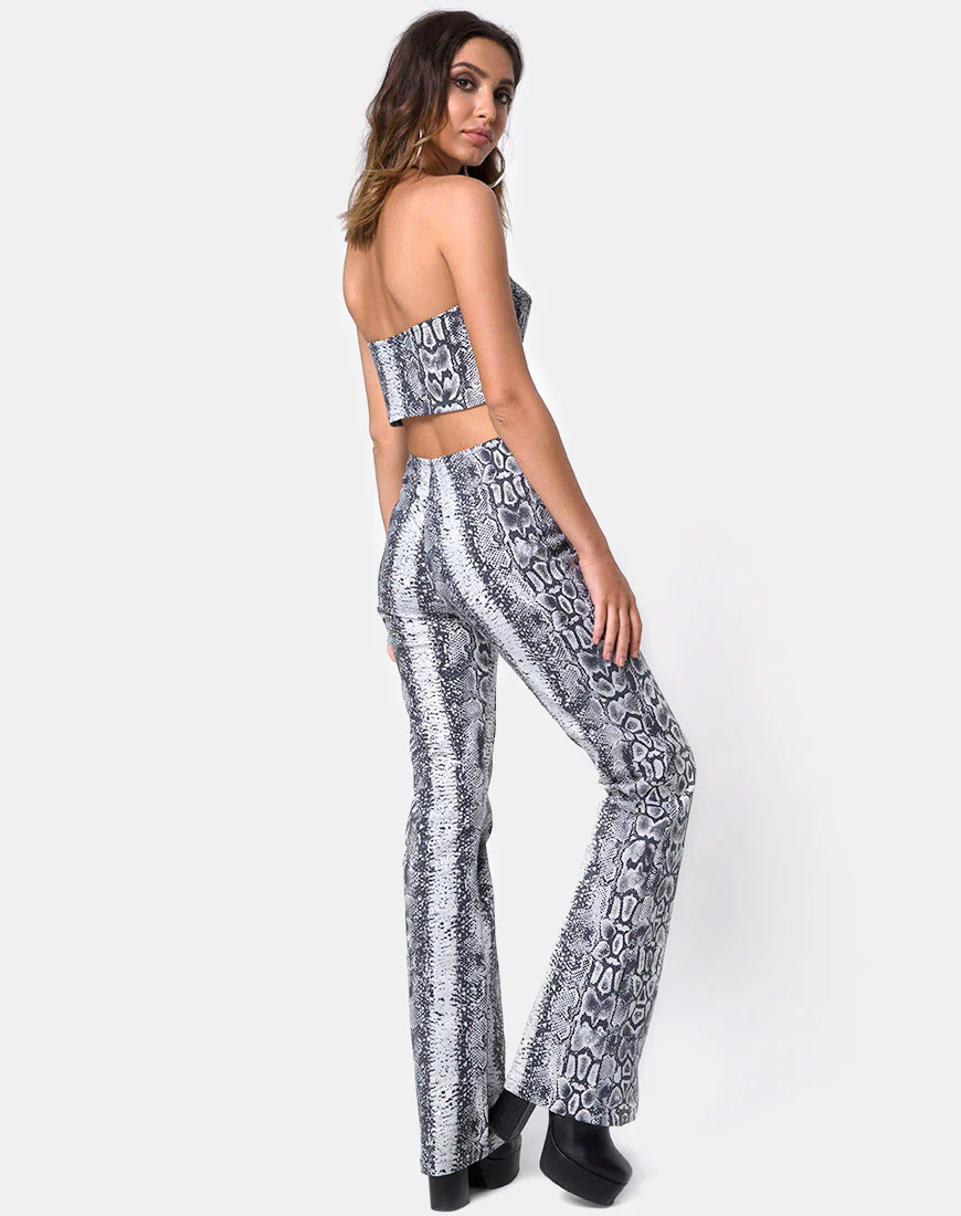 Zolia Trouser in Snake - Awmao