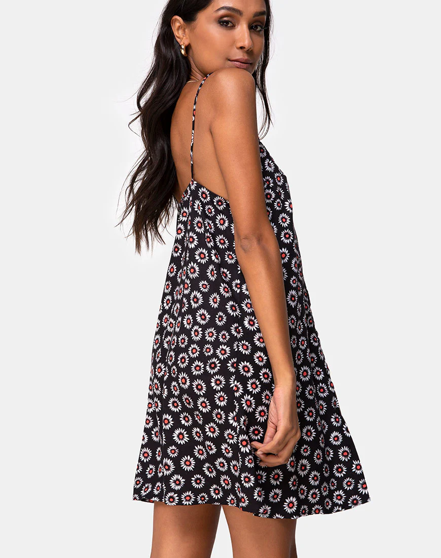 Sanna Slip Dress in Dancing Daisy - Awmao