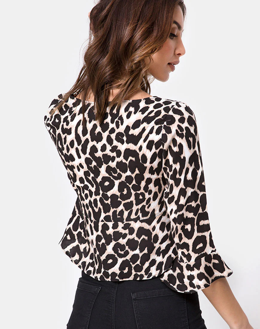 Vinequa Top in Oversize Jaguar - Awmao