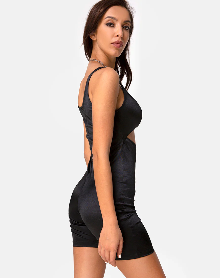 Kez Unitard in Black - Awmao