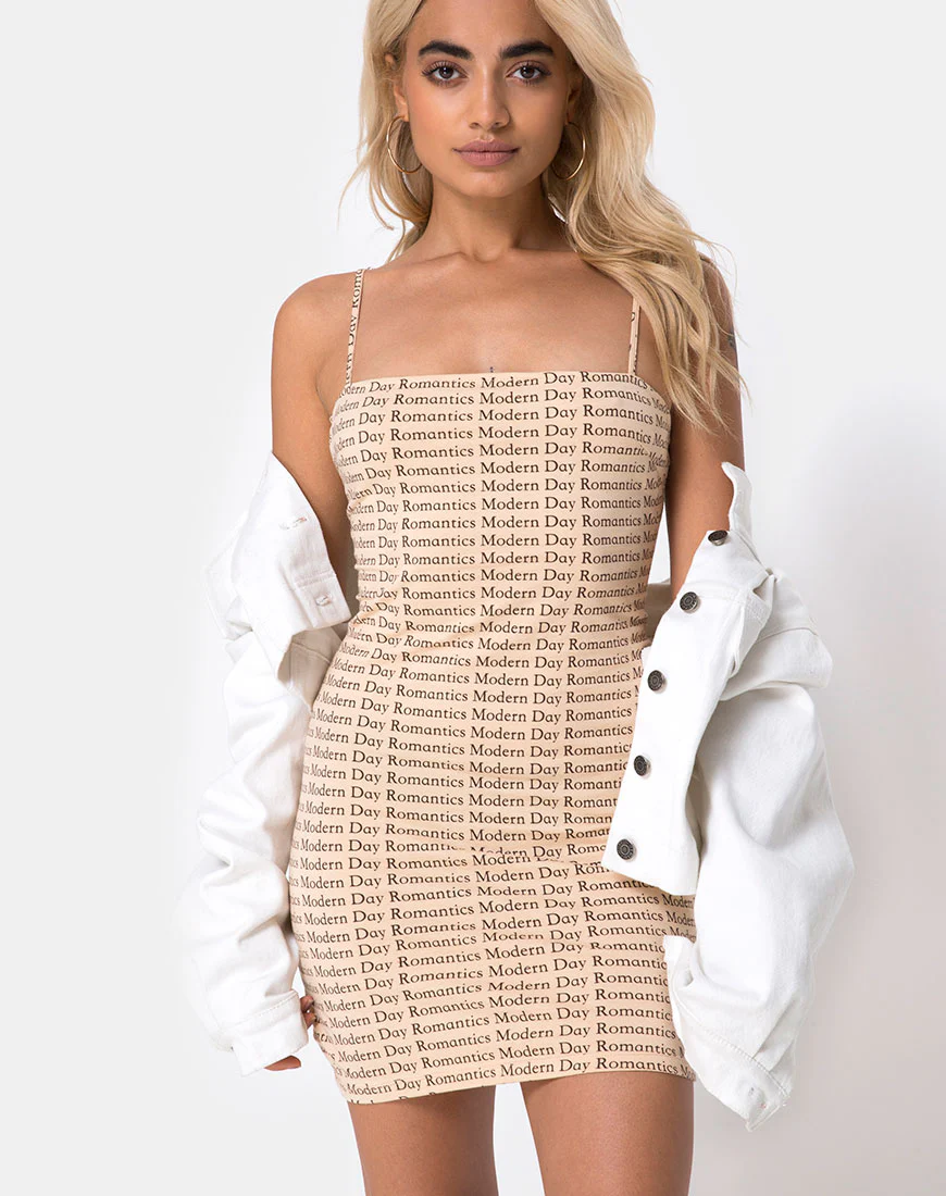 Selah Bodycon Dress in Modern Day Romantics - Awmao