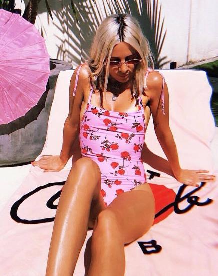 Yadira Swimsuit in Candy Rose - Awmao