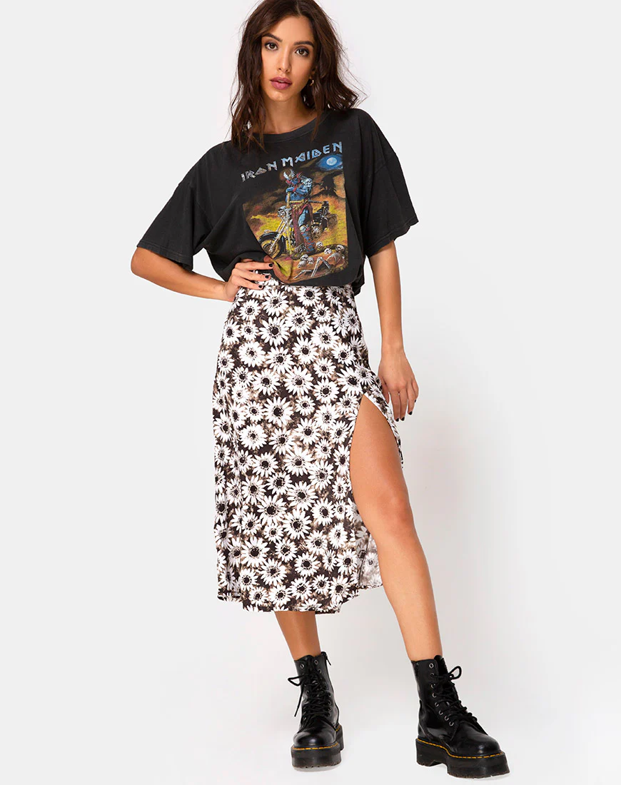 Saika Skirt in Dyed Daisy - Awmao