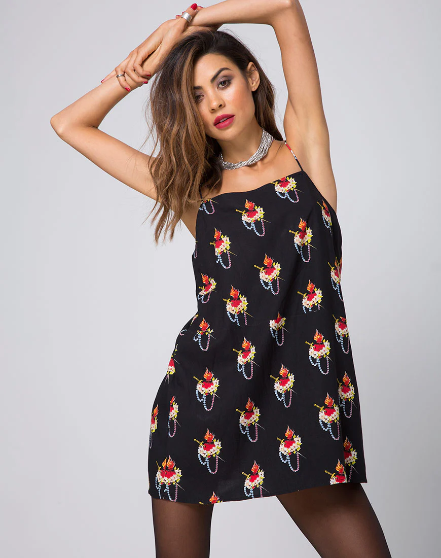 Lura Dress in Sacred Heart - Awmao