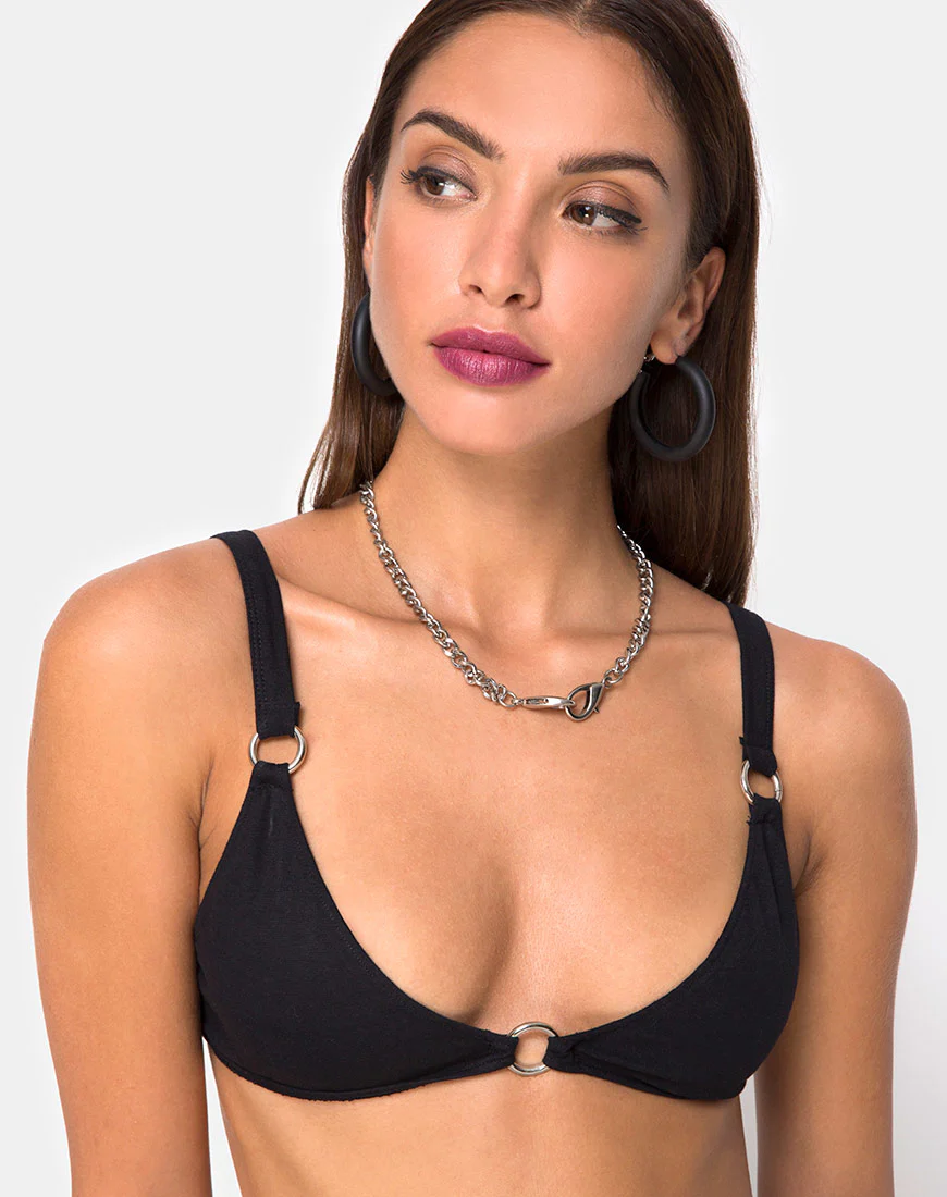 Soja Bralet in Black - Awmao