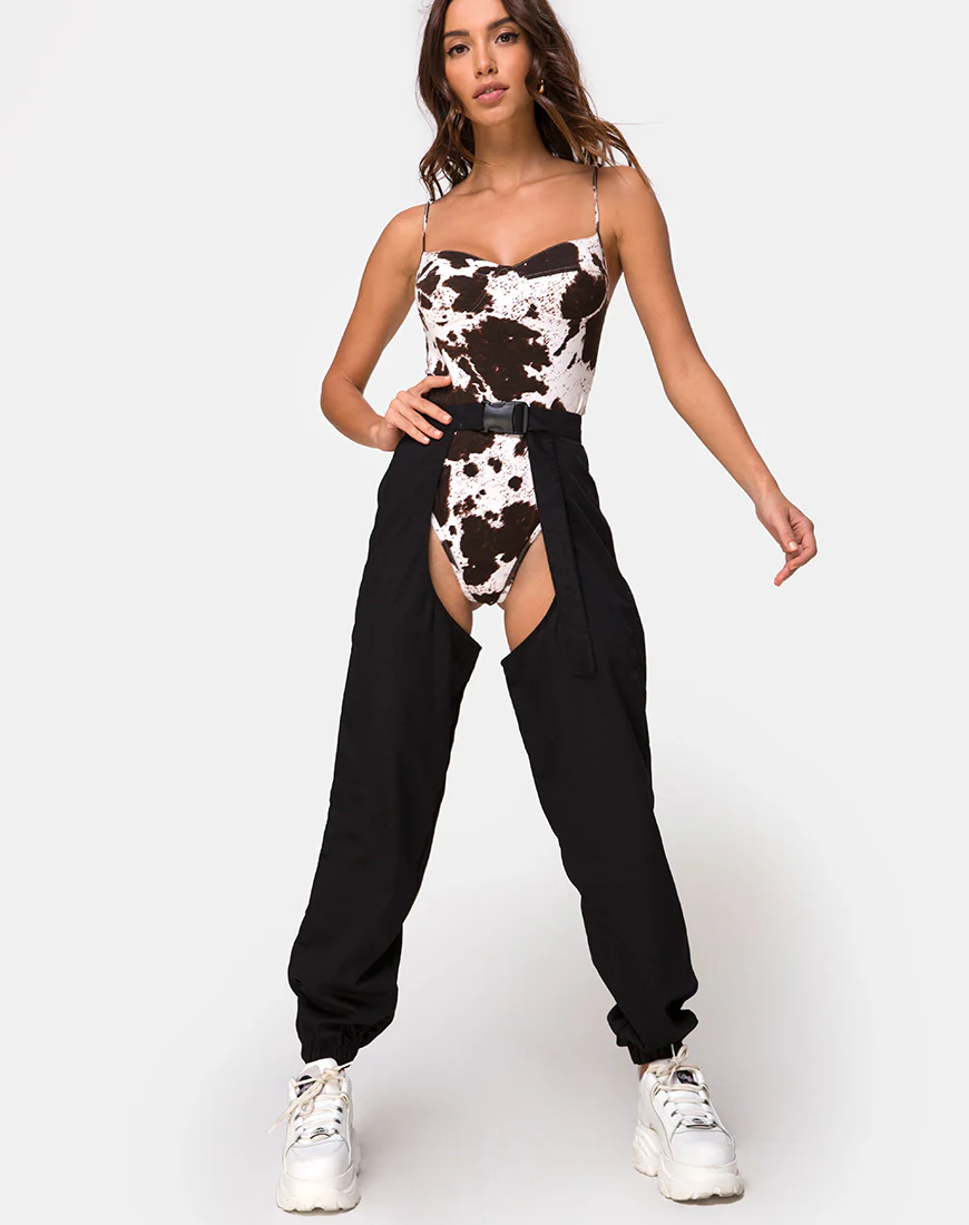 Jupo Trouser in Black - Awmao