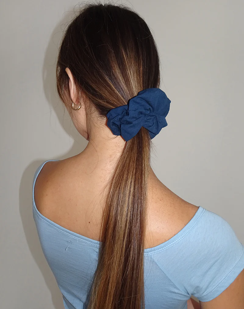 Scrunchie in Navy - Awmao
