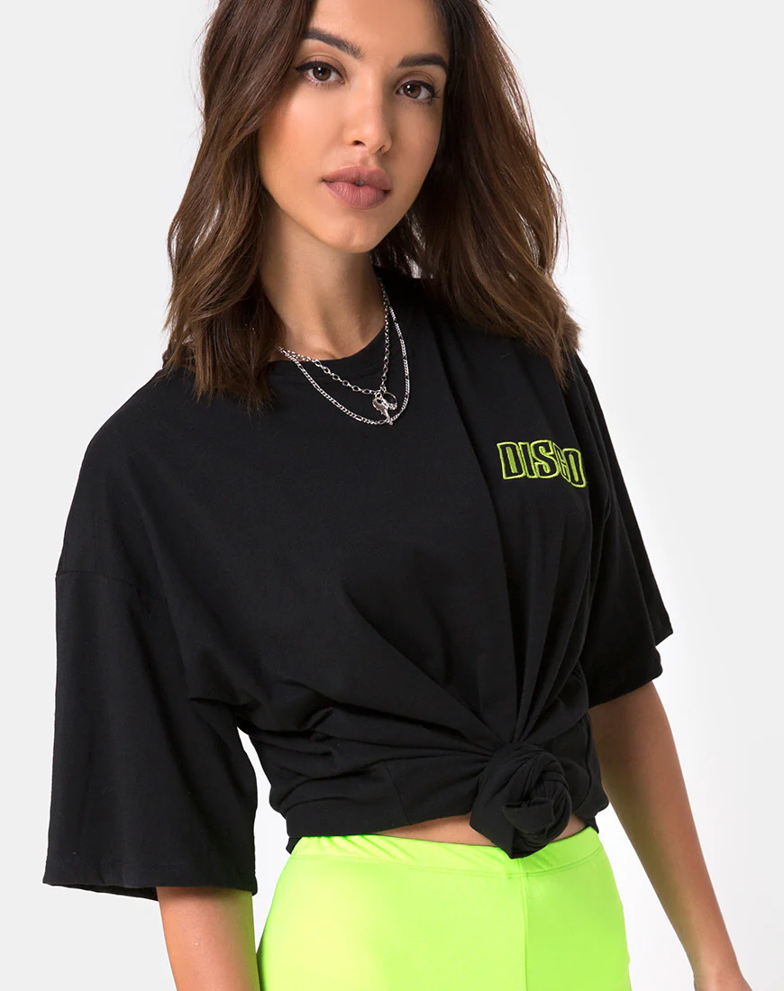 Sunny Kiss Tee in Disco Embro - Awmao