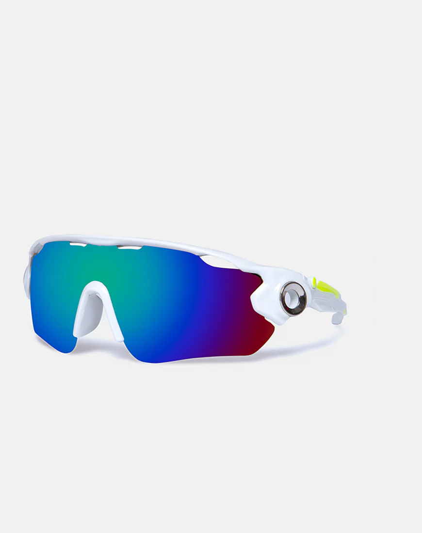 Extreme Sunglasses in White - Awmao