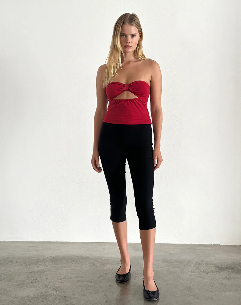 Tifose Twist Front Top in Adrenaline Red - Awmao