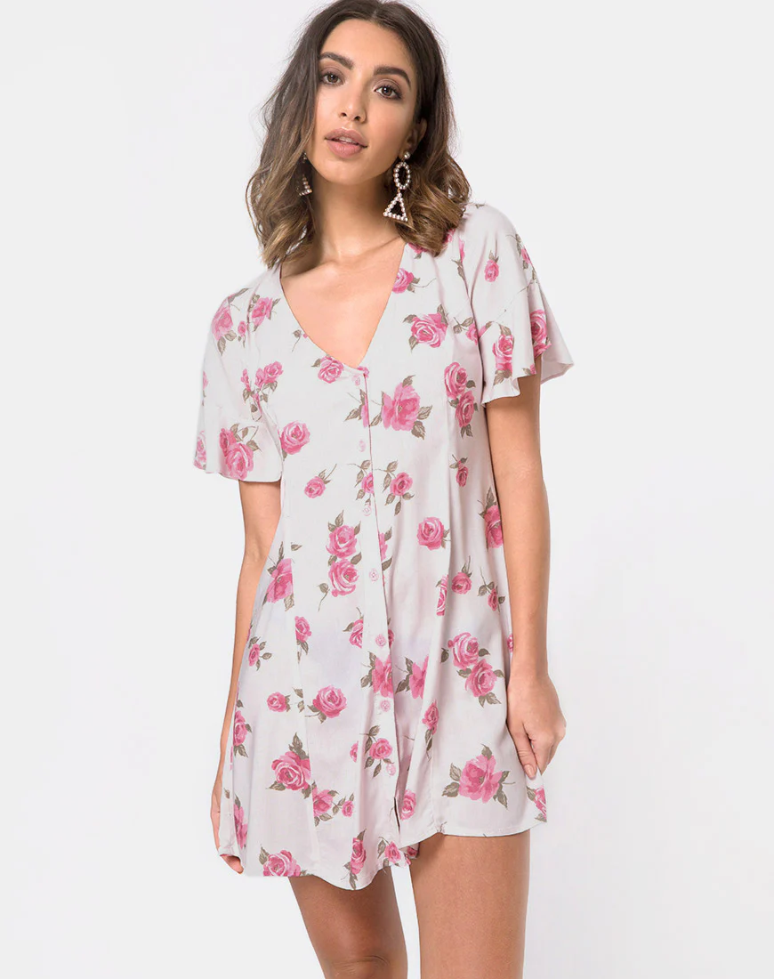 Needy Dress in Rose Blossom - Awmao