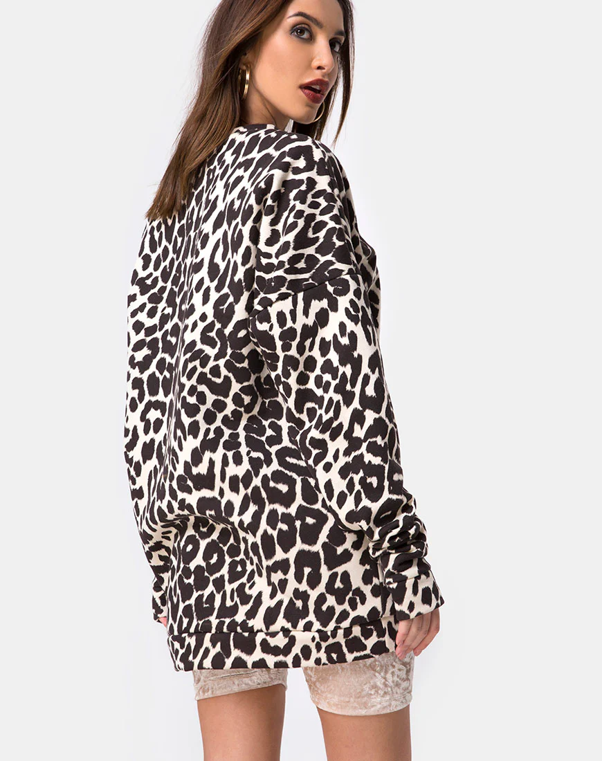 Oversize Sweatshirt in Oversize Jaguar - Awmao