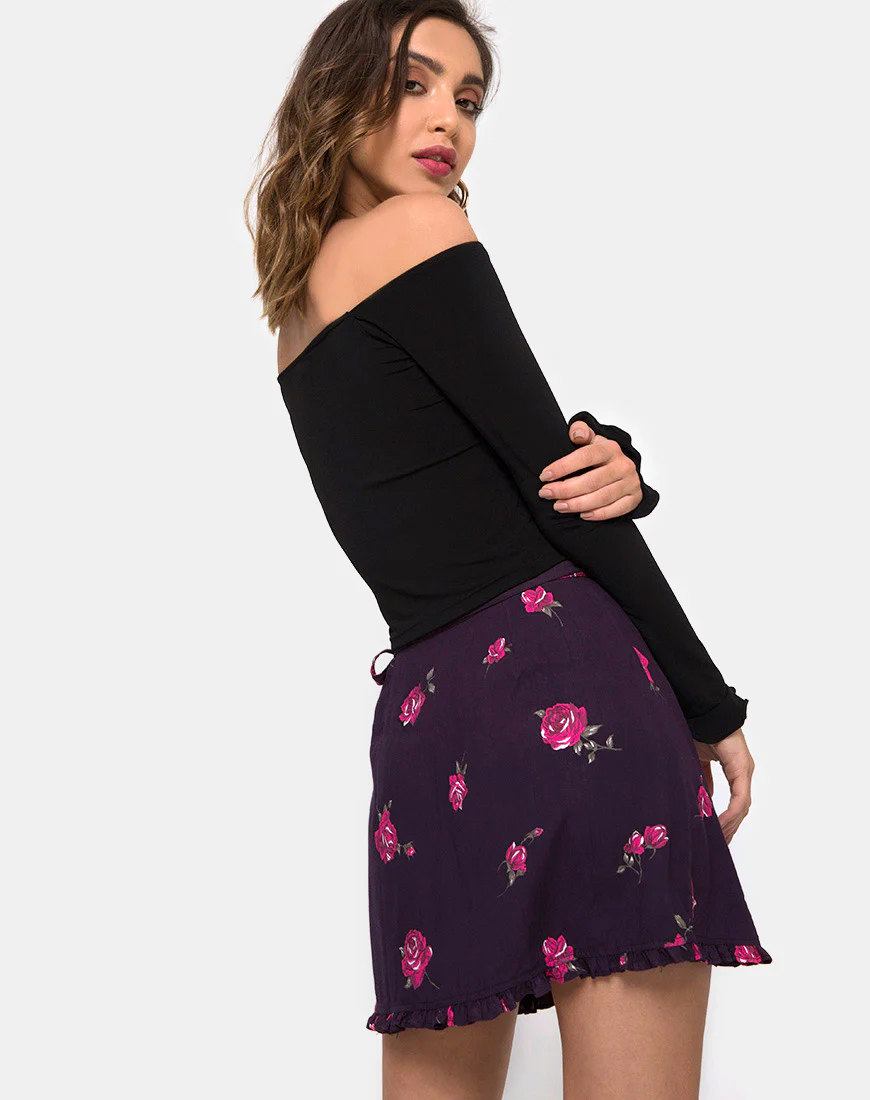 Mizti Skirt in Evening Rose - Awmao