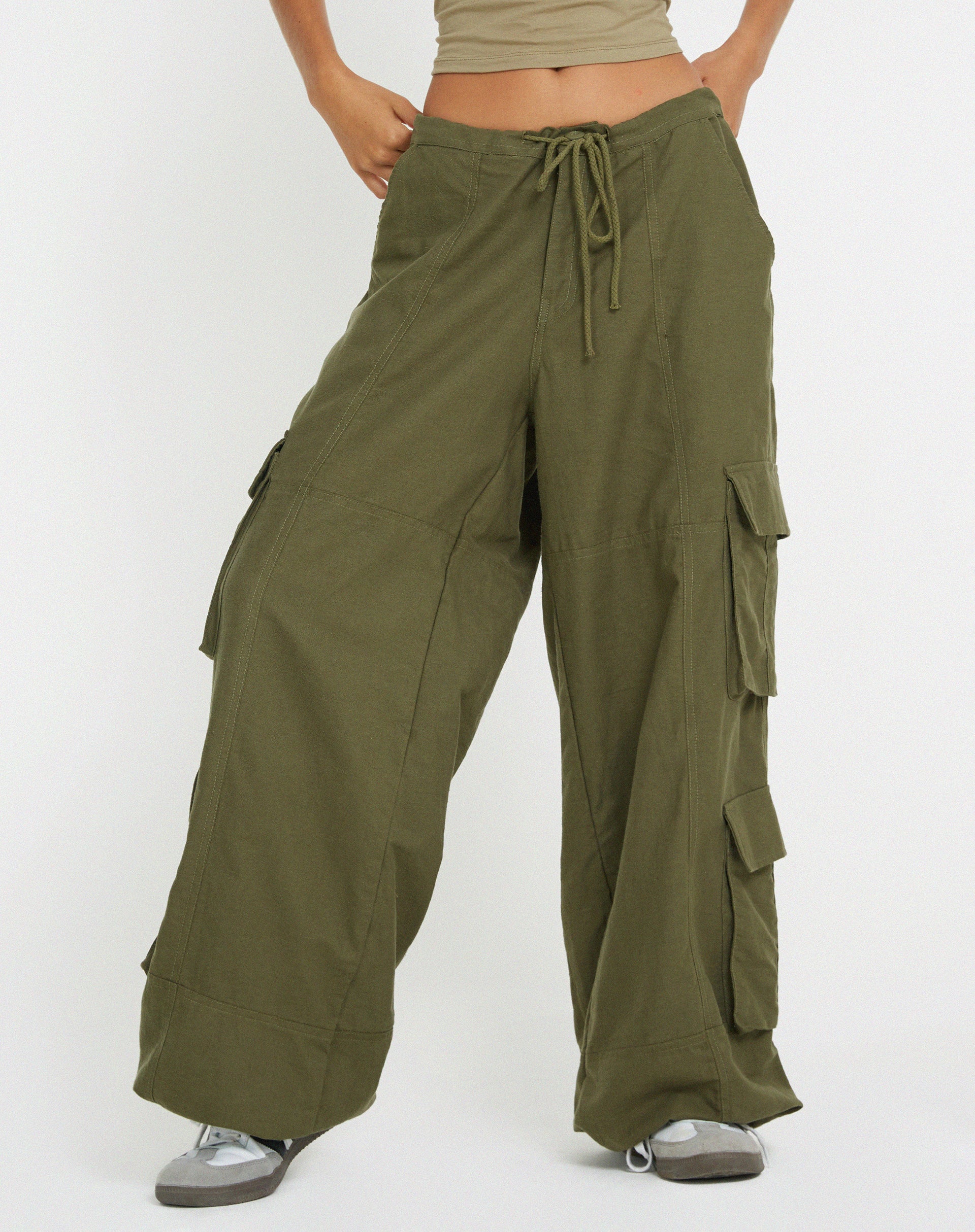 Philia Trouser in Loden Green - Awmao