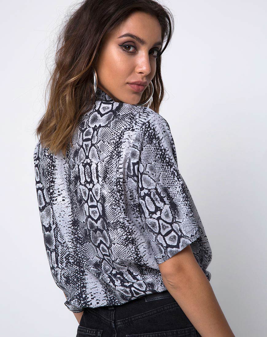 Hawaiian Shirt in Snake - Awmao