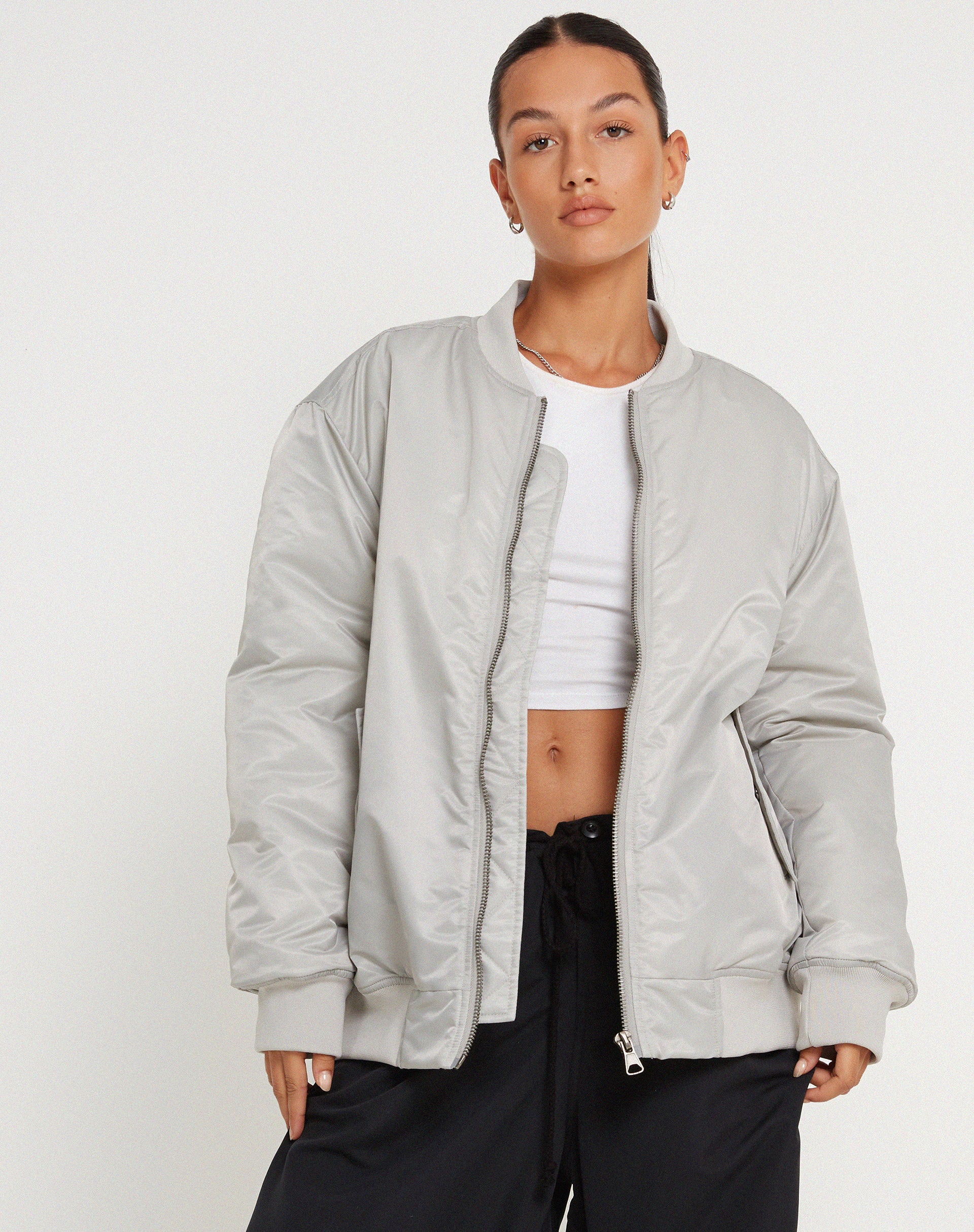 Junpyo Jacket in Glacier Grey - Awmao