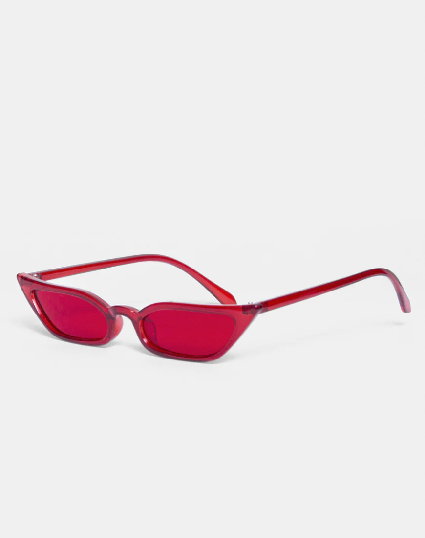Kendal Sunglasses in Red - Awmao
