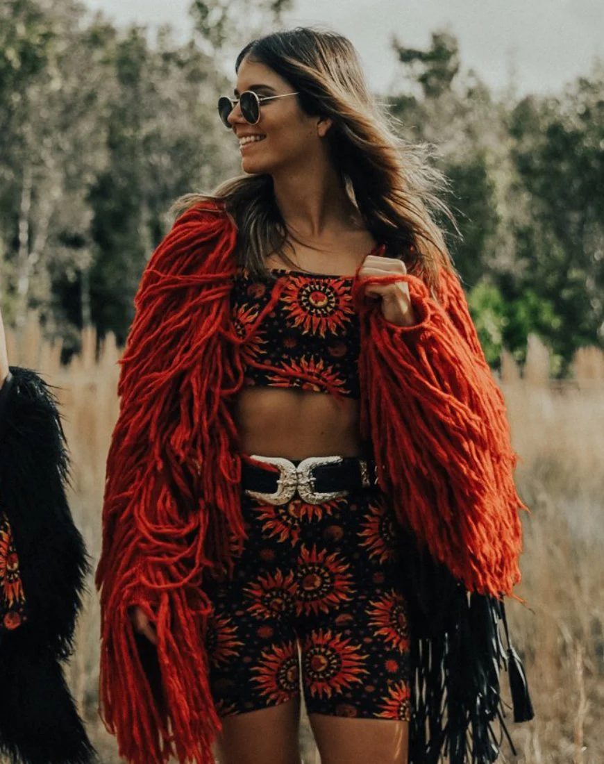 Kini Crop Top in Hot Sun X Princess Polly - Awmao
