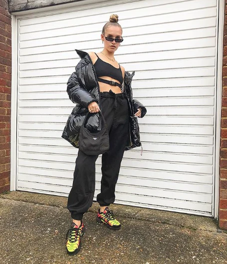 Jubie Cargo Trouser in Black Drill - Awmao