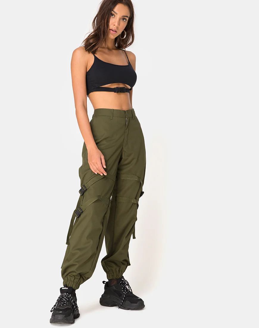Clive Trouser in Khaki Drill - Awmao