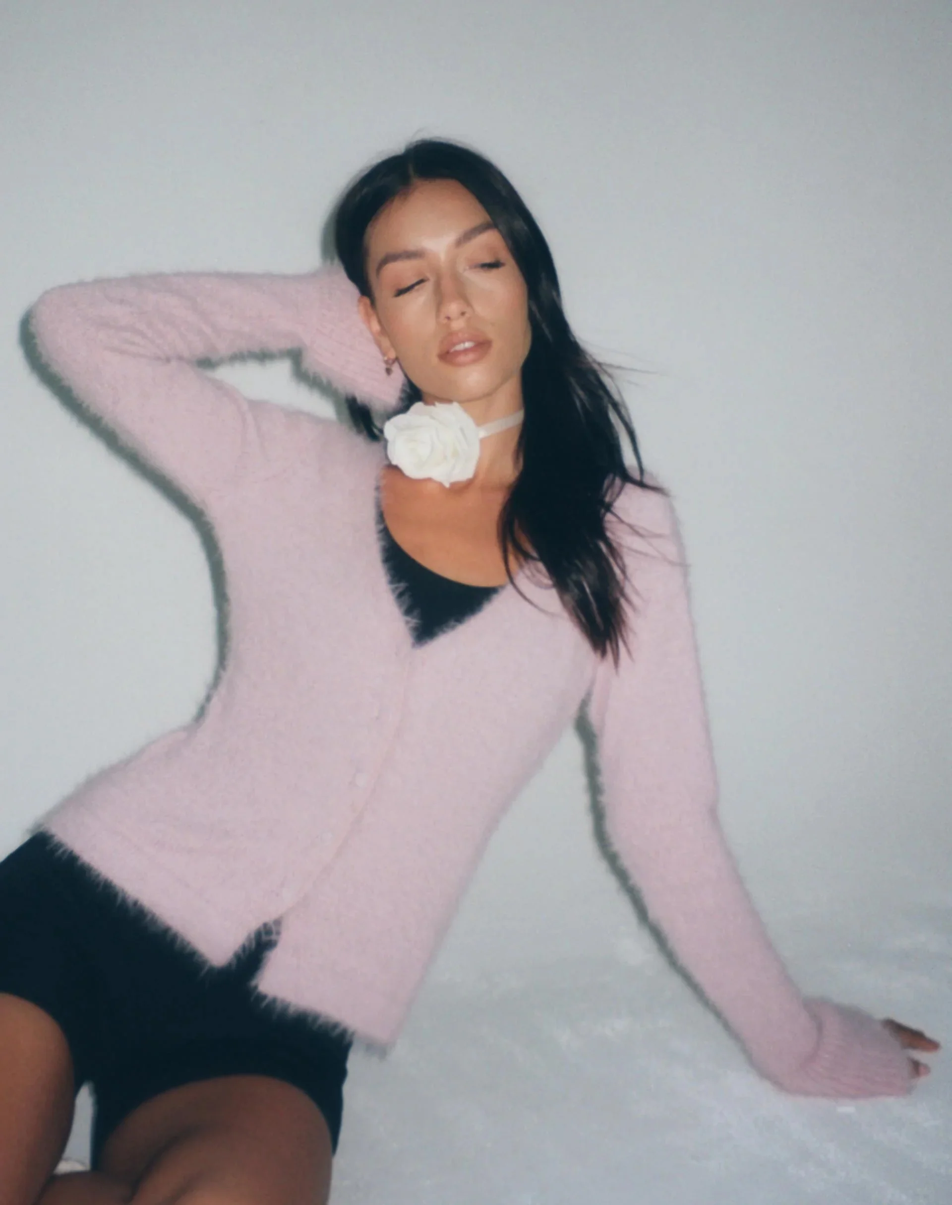 Kazka Cardigan in Orchid - Awmao