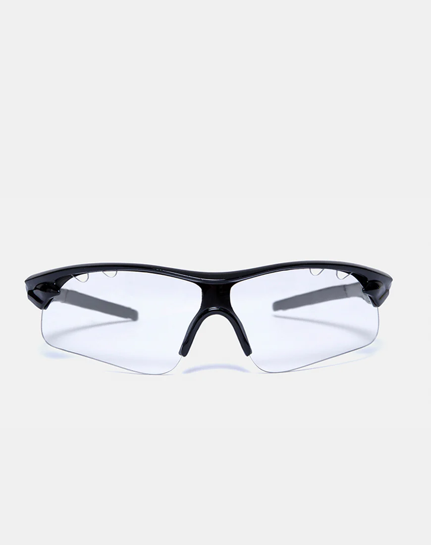 Rave Sunglasses in Clear - Awmao