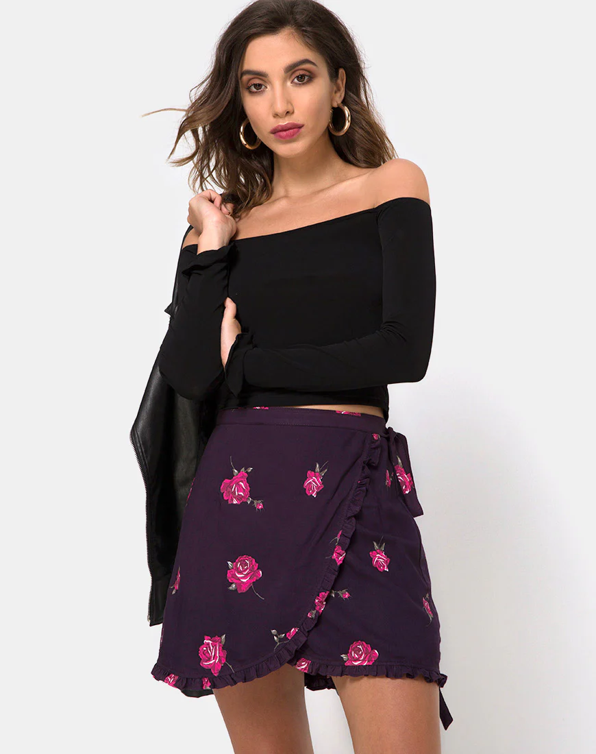 Mizti Skirt in Evening Rose - Awmao