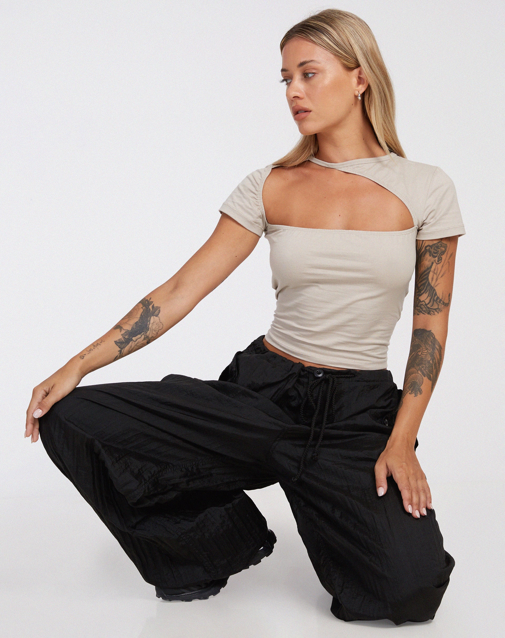 Desiree Top in Coconut Milk - Awmao