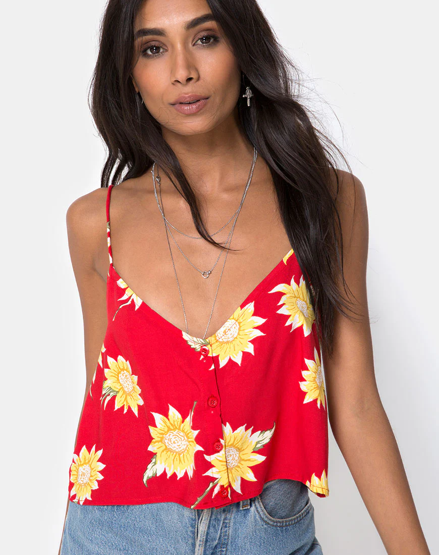 Sanami Cami Top in Sunny Days - Awmao