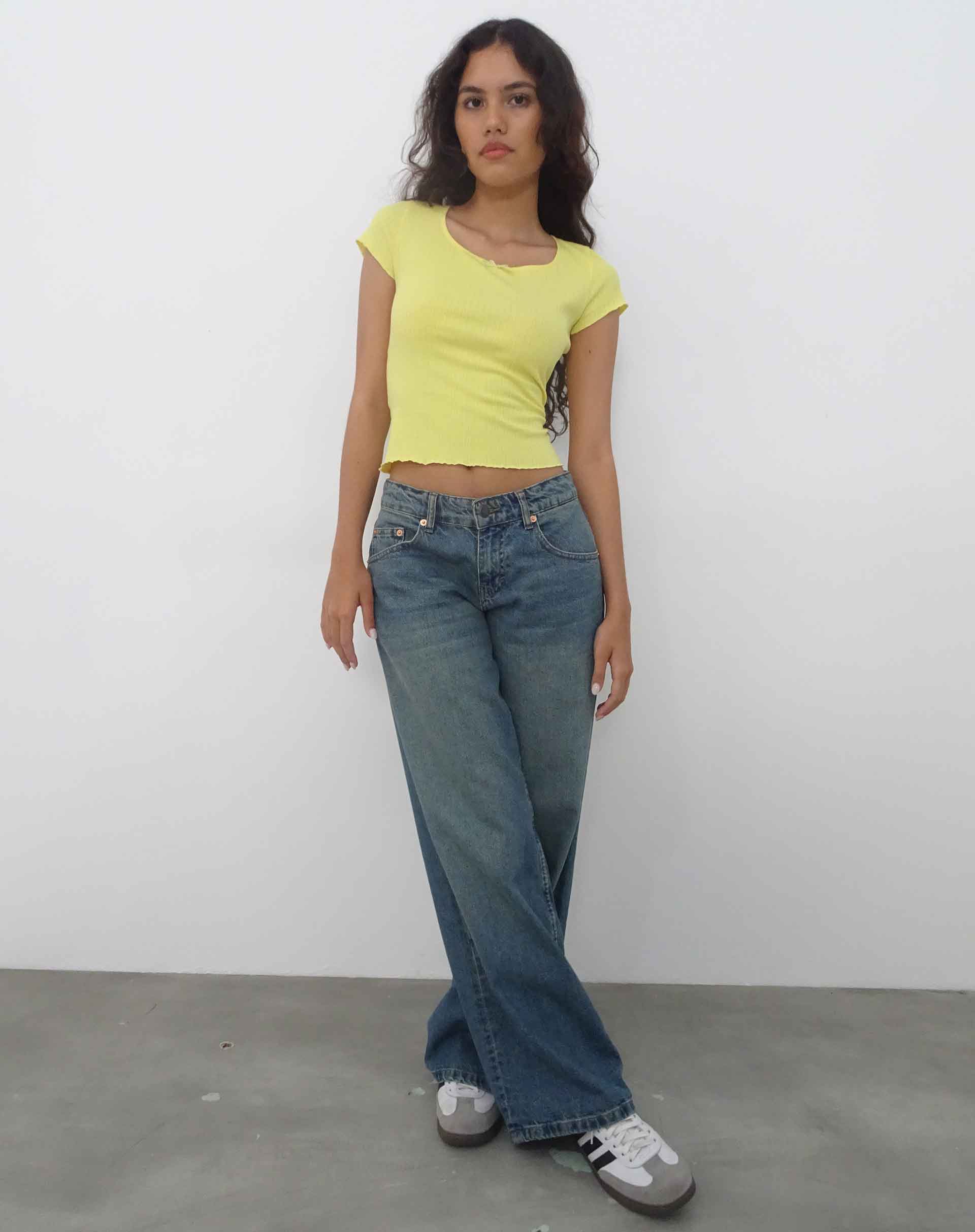 Gordi Baby Tee in Lemonade - Awmao