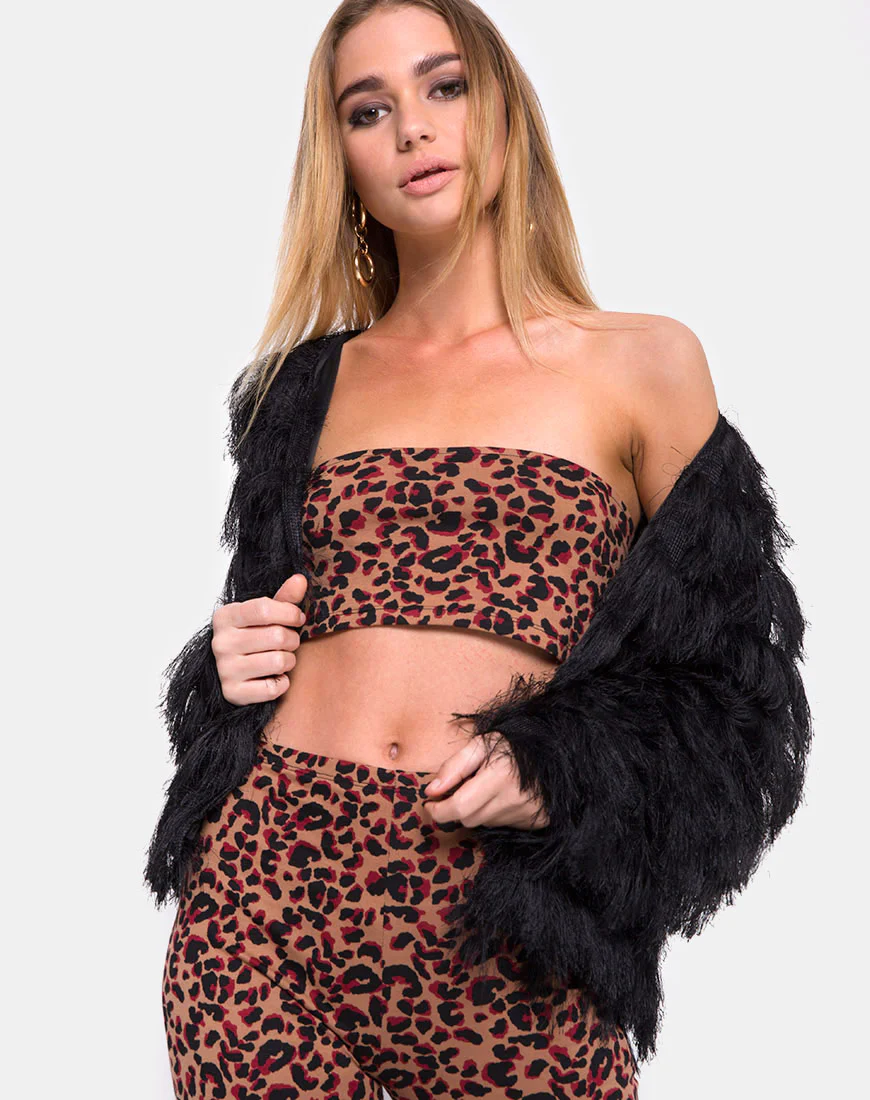 Jeevan Twinset in Jungle Leopard - Awmao