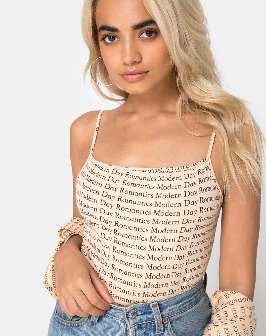 Sol Bodice in Modern Day Romantics Nude - Awmao