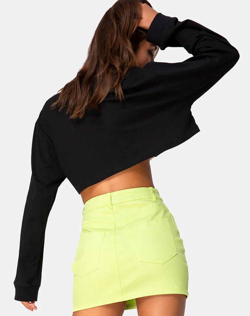 Gocea Crop Top in The Sun, Lovers and Soul - Awmao