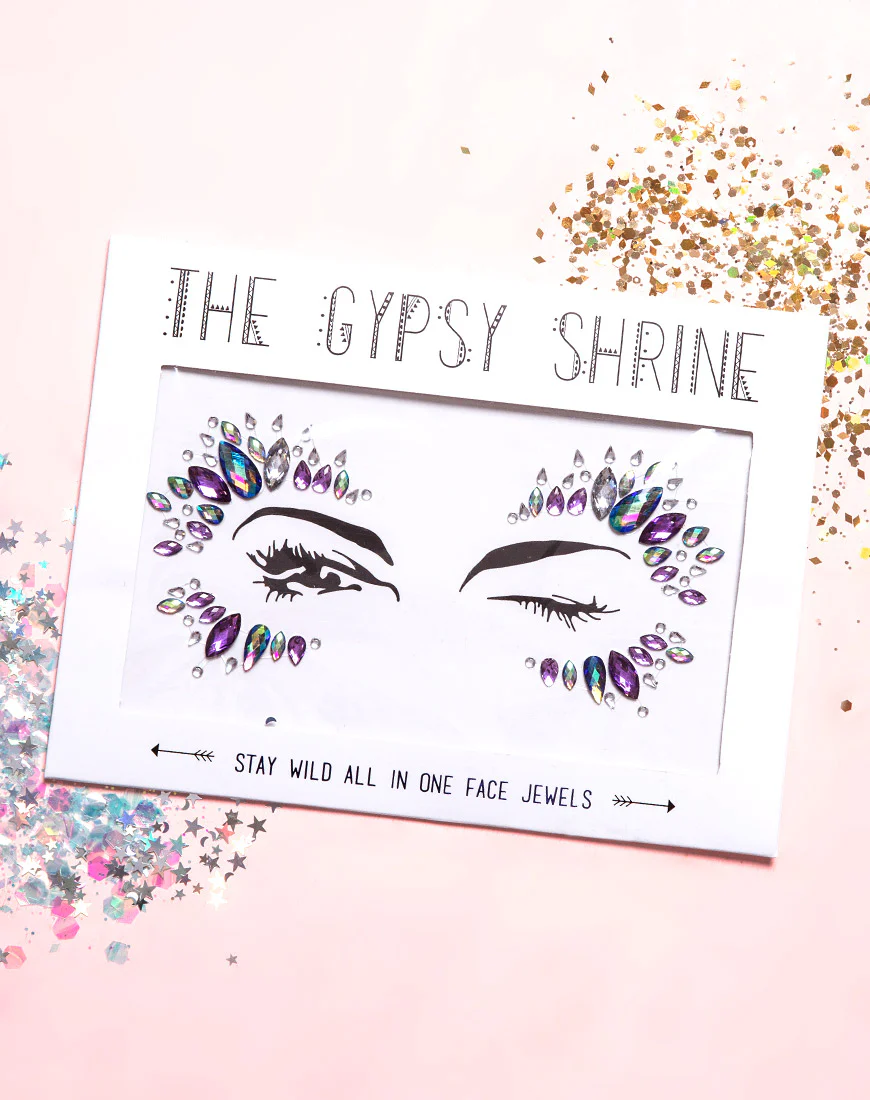 The Gypsy Shrine Stay Wild Face Jewel - Awmao