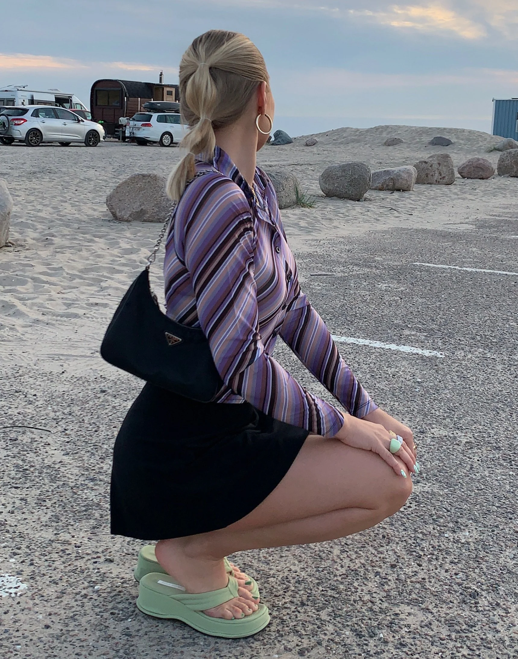 Kelly Shirt in 70's Diagonal - Awmao
