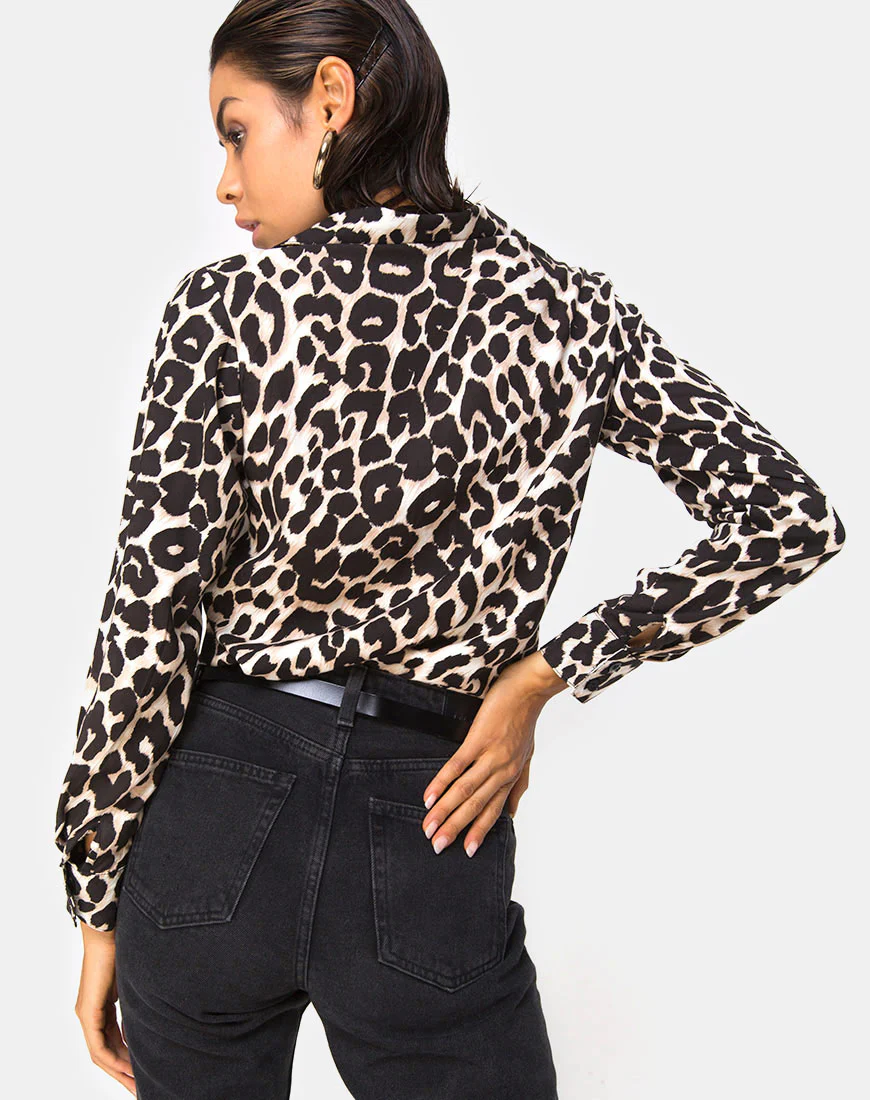 Dimaris Shirt in Oversize Jaguar - Awmao