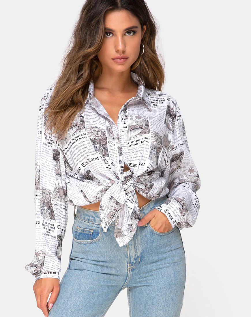 Oxford Shirt in Tarot - Awmao