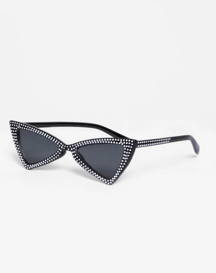 Gwen Sunglasses in Black Diamond - Awmao