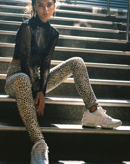 Ultimate Jeans in Rar Leopard Brown - Awmao