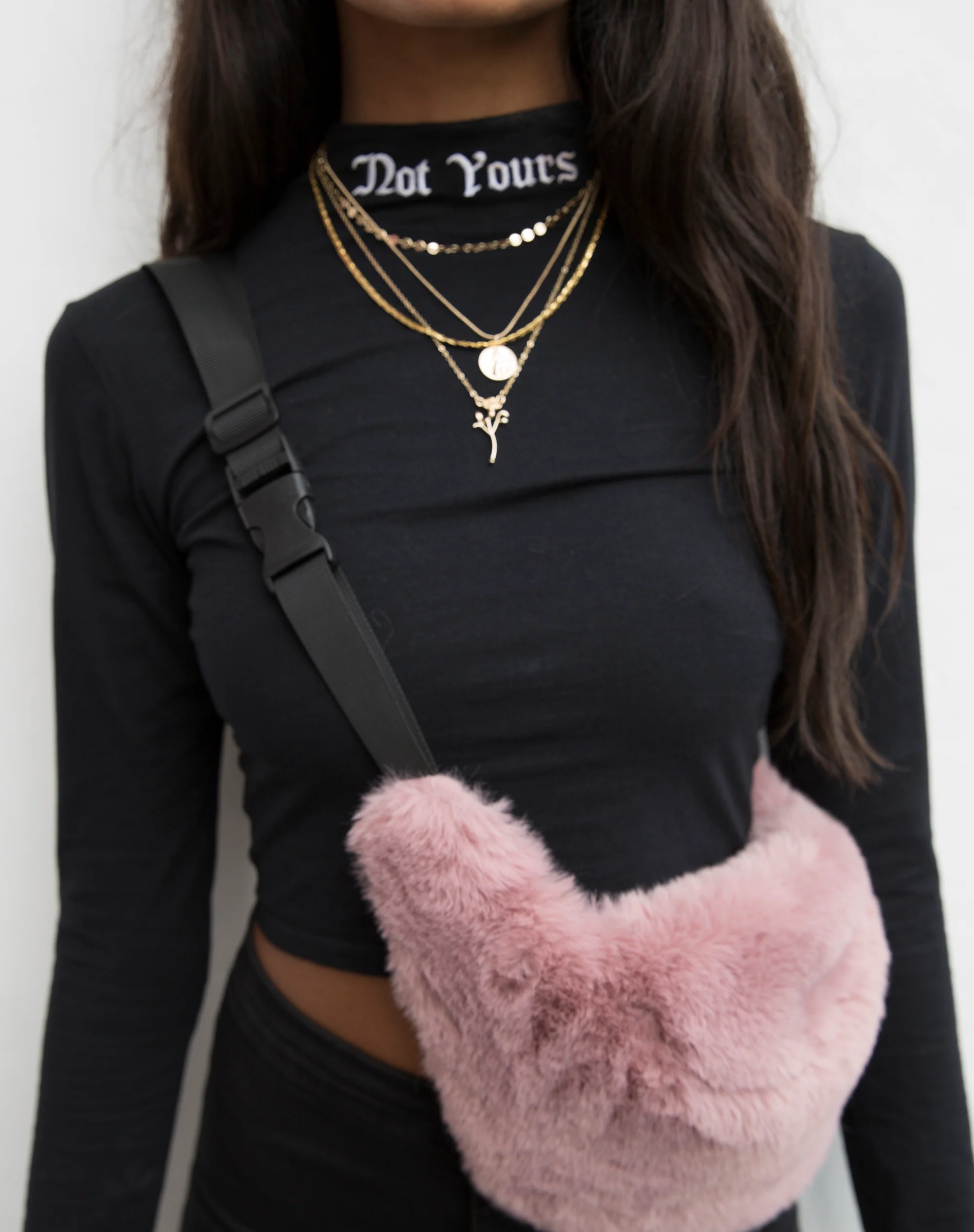 Lara Crop Top in Not Yours - Awmao