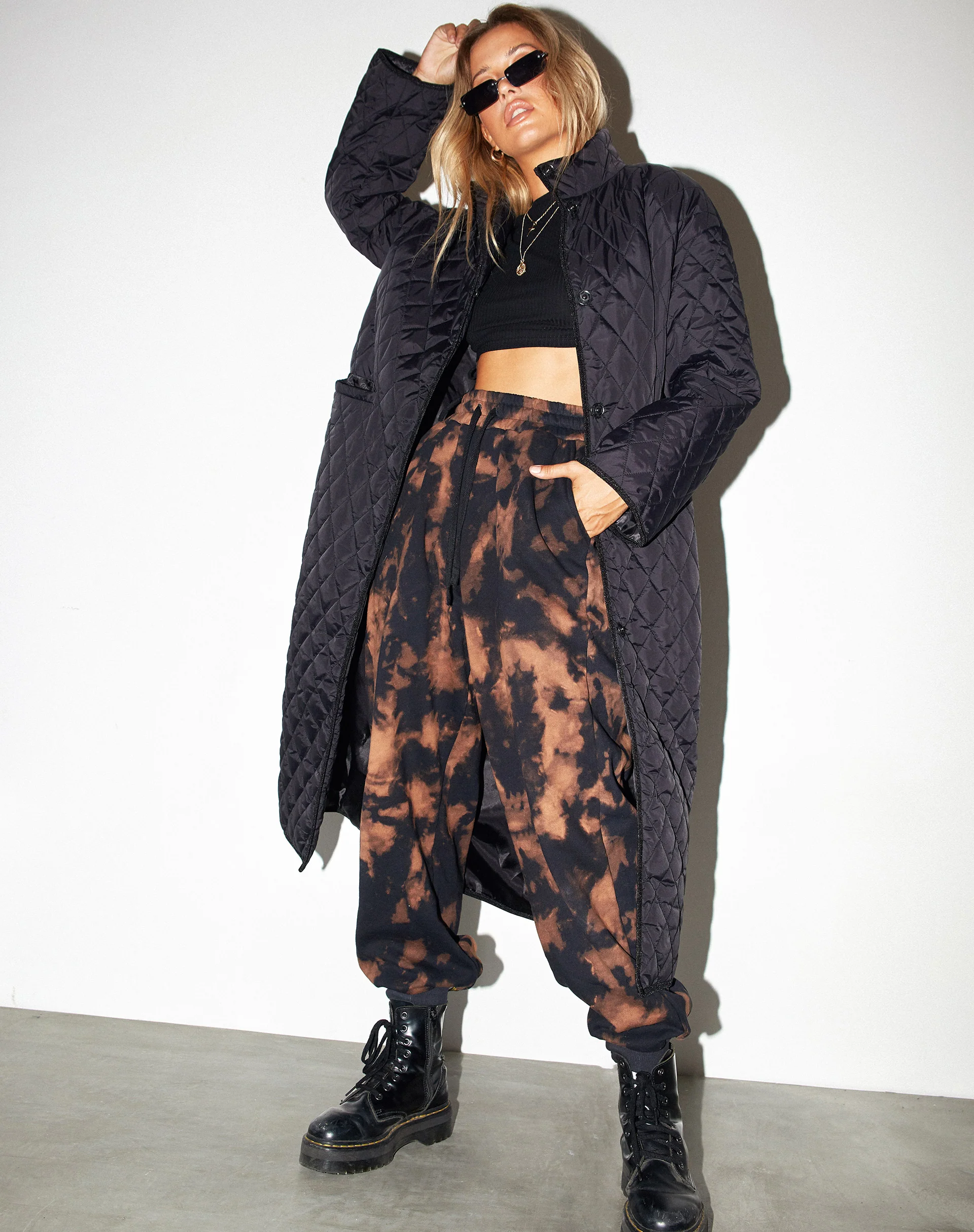 Zaza Coat in Black - Awmao