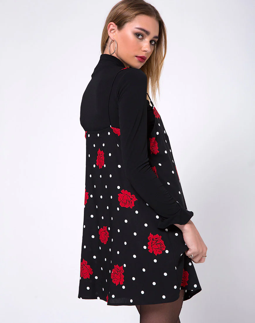 Sanna Slip Dress in Cuban Rose - Awmao
