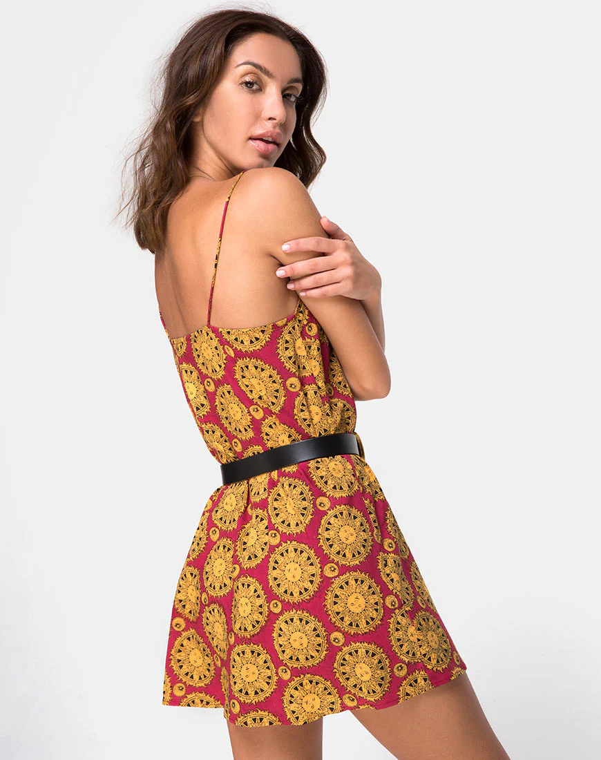 Sanna Slip Dress in Sundial - Awmao