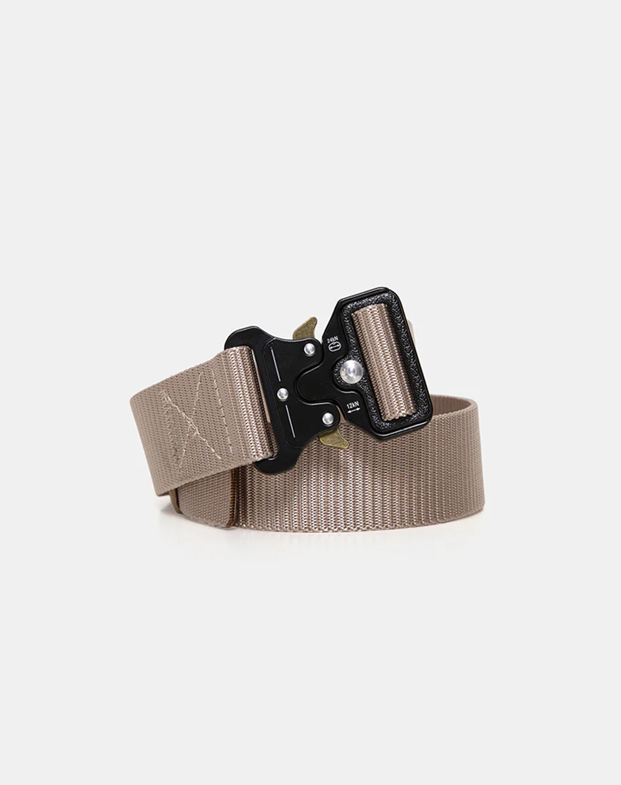 Nylon Belt in Khaki - Awmao