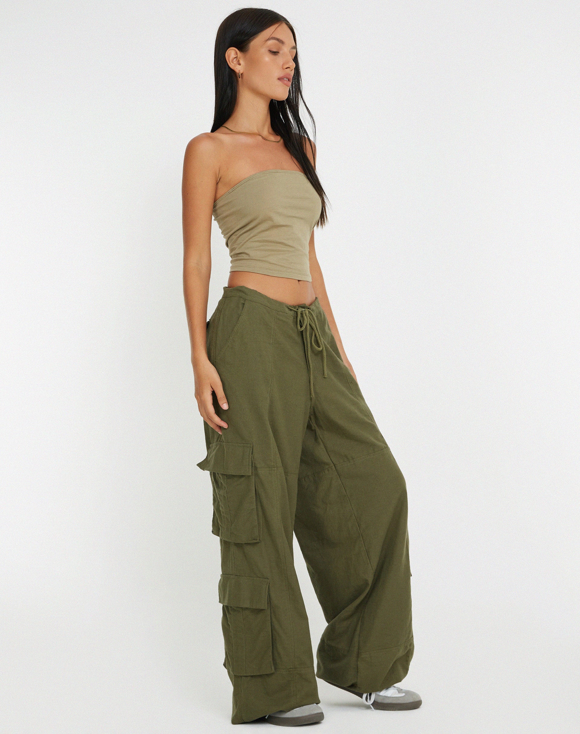 Philia Trouser in Loden Green - Awmao