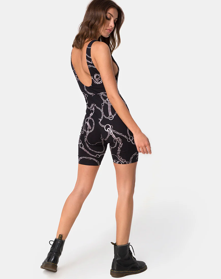 Acro Unitard in Chain - Awmao